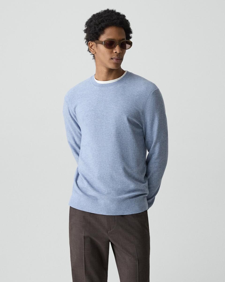 Riland Crewneck Sweater in Light Bilen