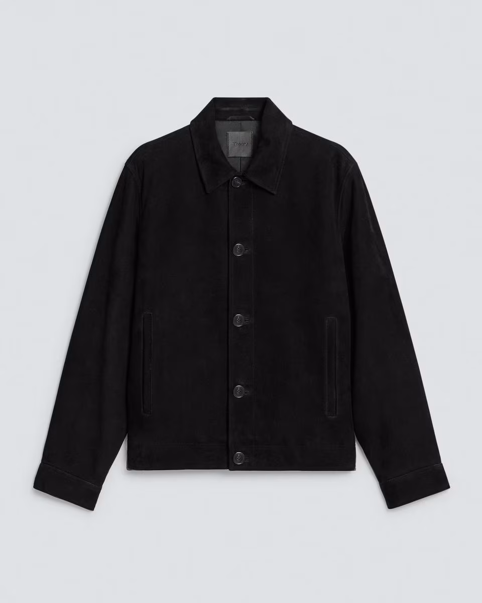 Amos Jacket in Suede