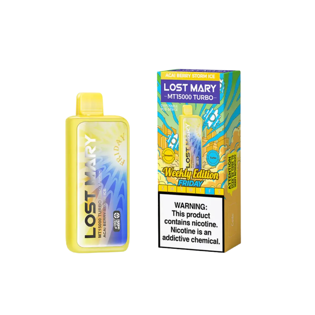 LOST MARY MT15000 TURBO RECHARGEABLE DISPOSABLE DEVICE - Geek Pulse US