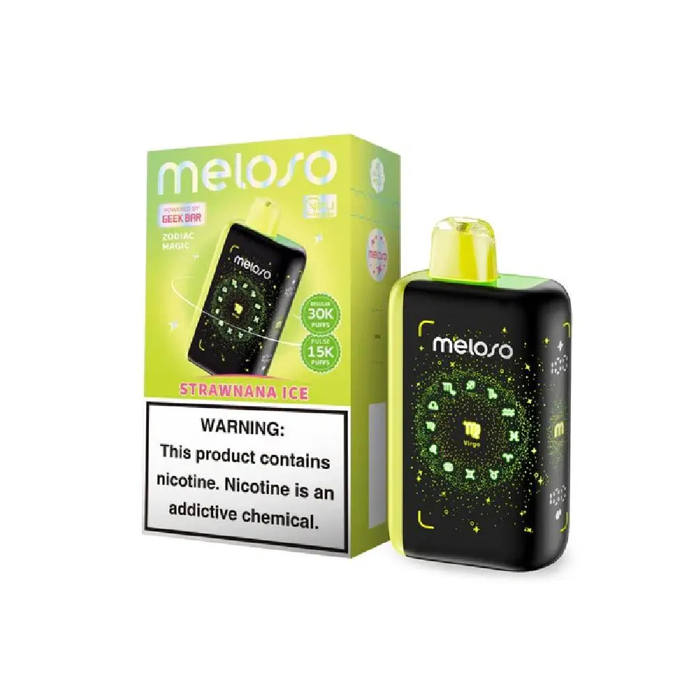 MELOSO BAR 30000 PUFFS POWERED BY GEEK BAR DISPOSABLES - Geek Pulse US