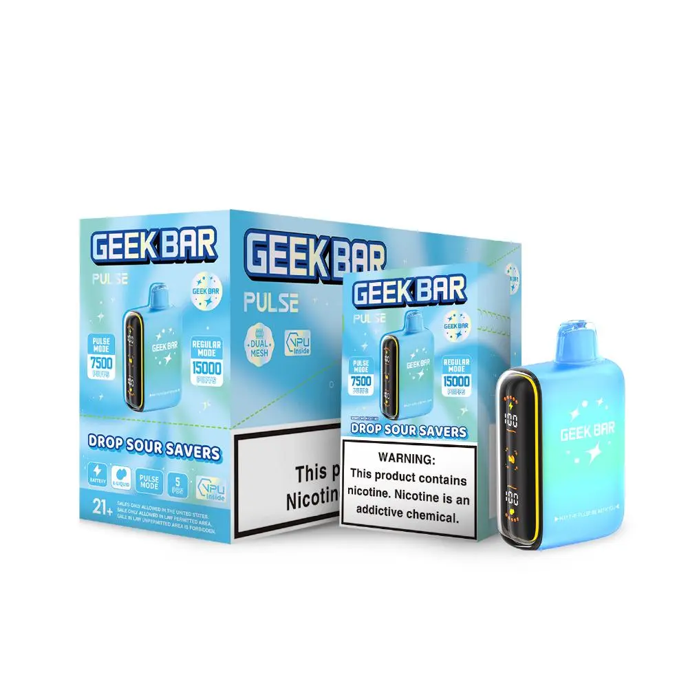 GEEK BAR PULSE 15000 PUFFS DISPOSABLE - Geek Pulse US