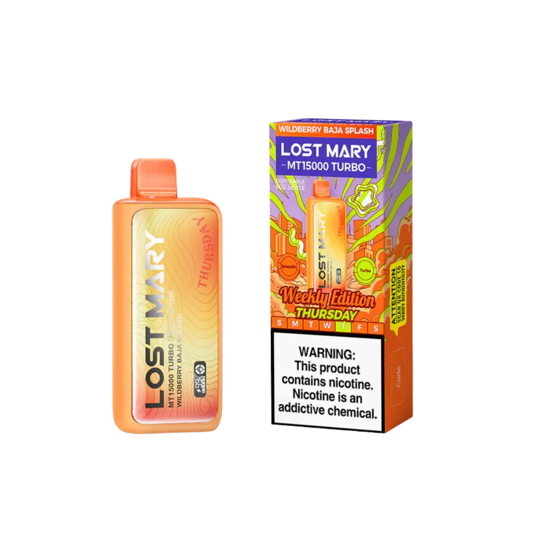 LOST MARY MT15000 TURBO RECHARGEABLE DISPOSABLE DEVICE - Geek Pulse US
