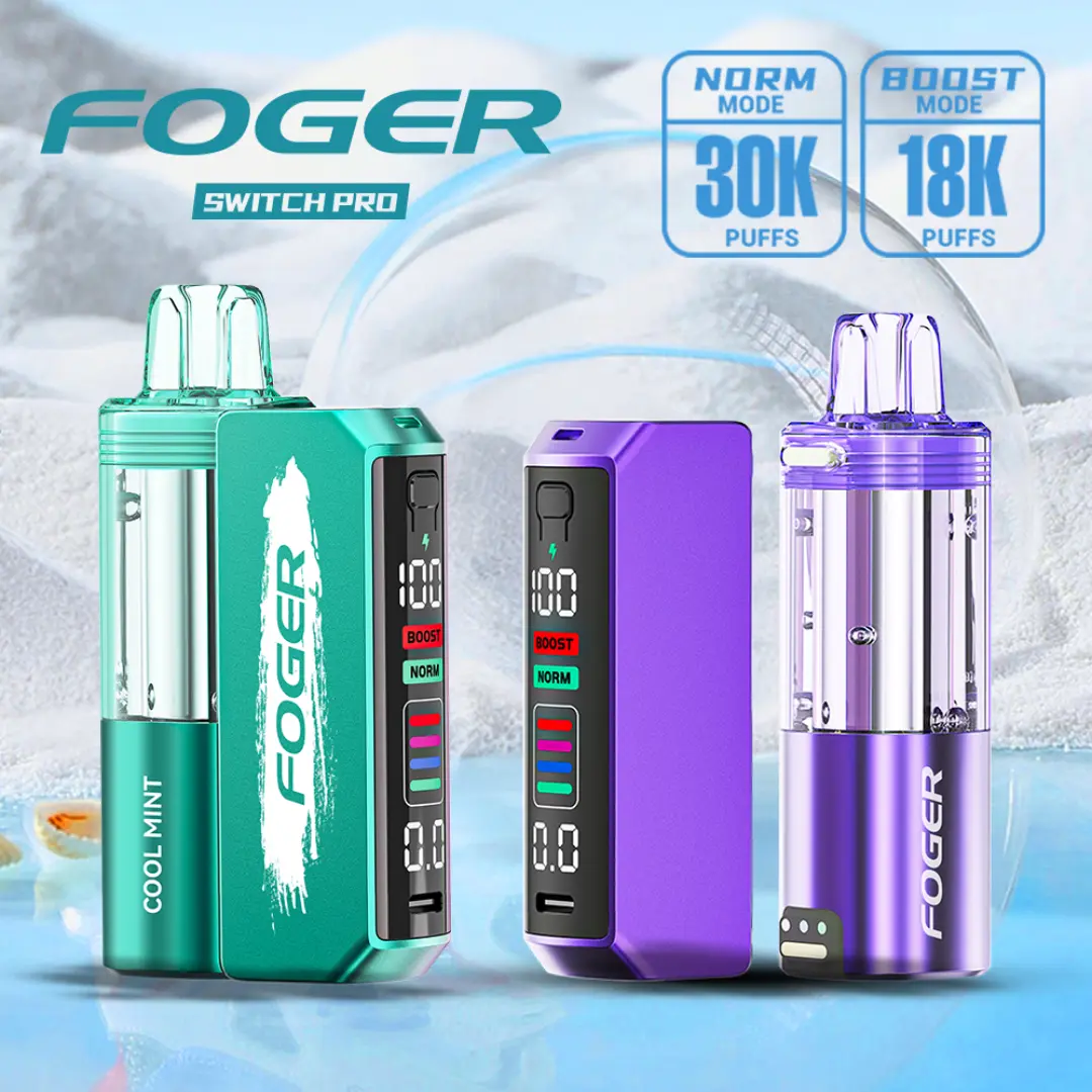 FOGER SWITCH PRO 30000 PUFFS DISPOSABLE KIT - Geek Pulse US