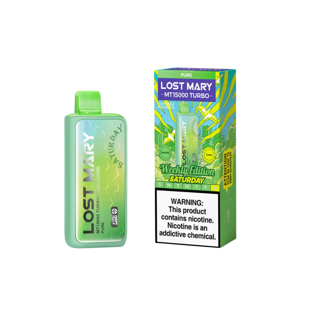 LOST MARY MT15000 TURBO RECHARGEABLE DISPOSABLE DEVICE - Geek Pulse US