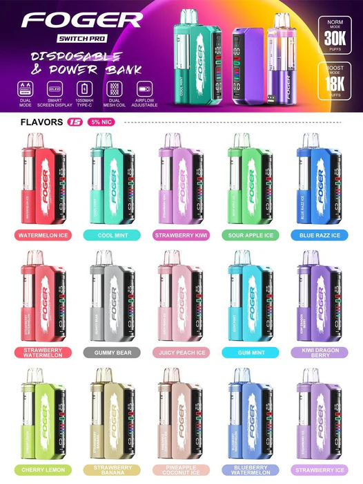 Foger Switch Pro 30K Disposable Norm Mode - Geek X Vape US
