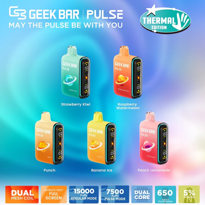 Geek Bar Pulse 15000 Disposable - Geek X Vape US