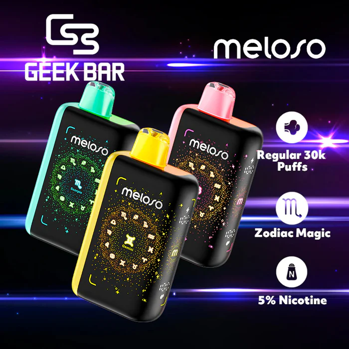 Geek Bar Meloso 30K Disposable - Geek X Vape US