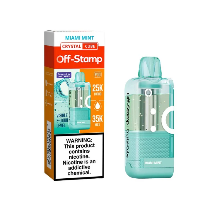 Off-Stamp X-Cube 35000 Crystal Disposable Pod - Geek X Vape US