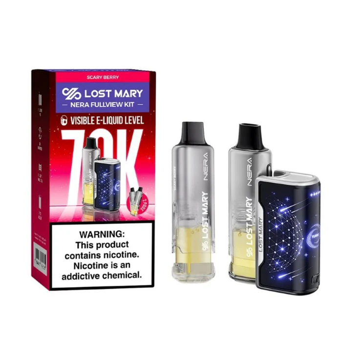 Lost Mary NERA Fullview 70K Disposable Kit - Geek X Vape US