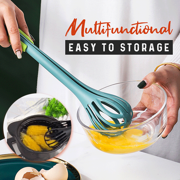 17 (New Year Promotion- SAVE 48% OFF)Kitchen Tongs Egg Whisk🔥BUY MORE SAVE MORE🔥