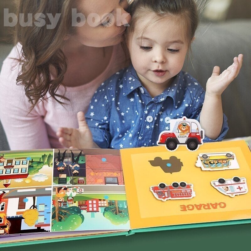 🔥Keep Your Kids Away From Electronics - Early Education Enlightenment Quiet Sticker Toy🎁-BUY 2 FREE SHIPPING