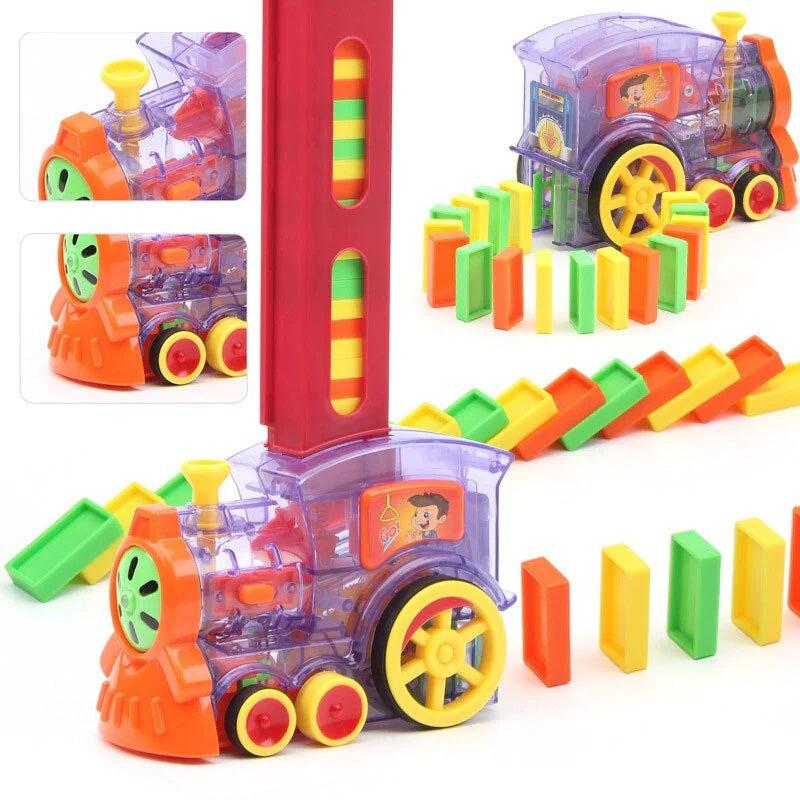 Automatic Domino Train Toy