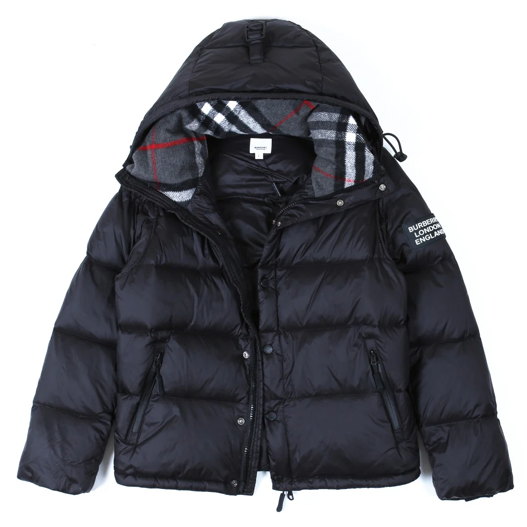 zipper stand collar down jacket