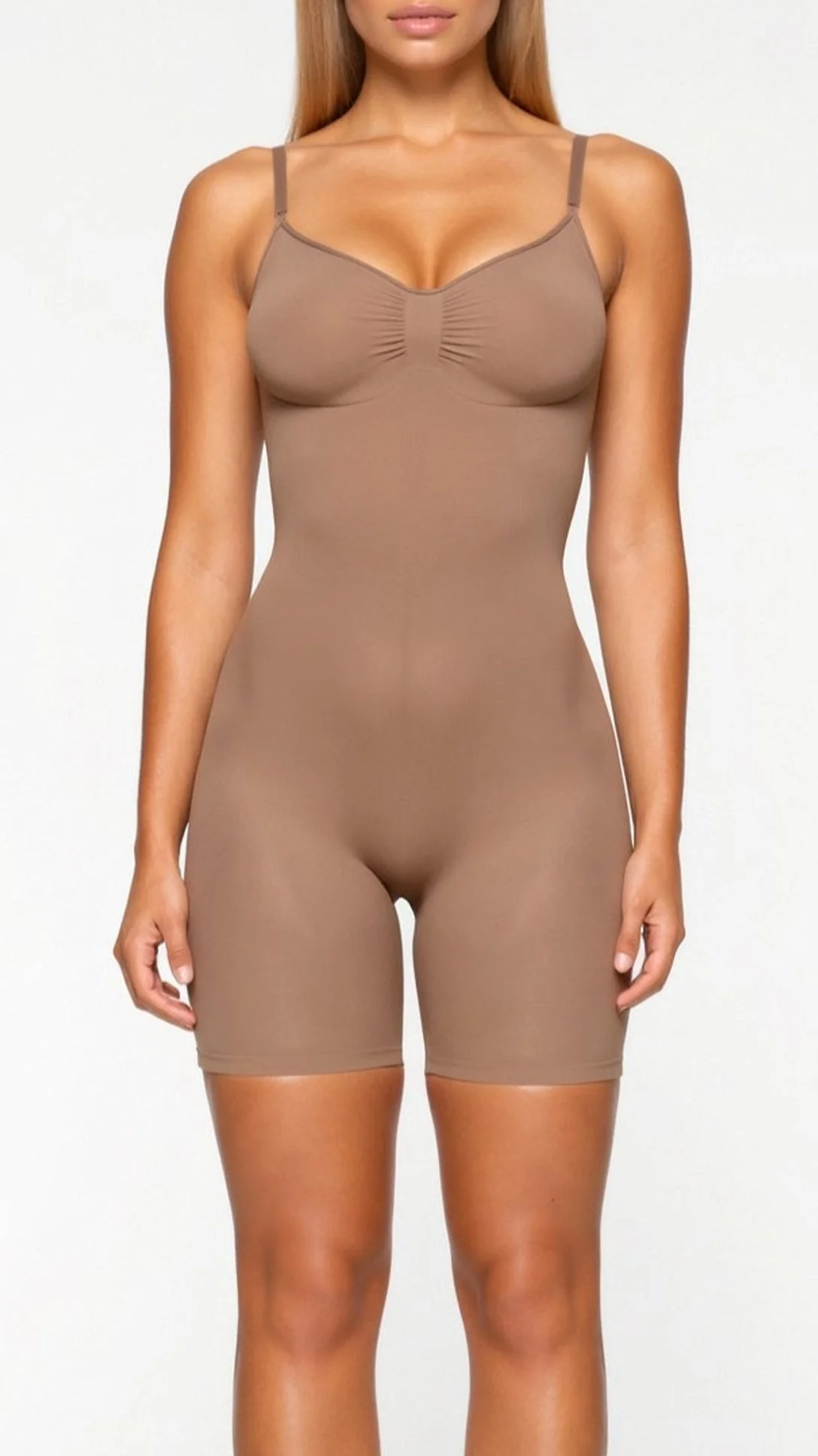Seamless Mid Thigh Bodysuit