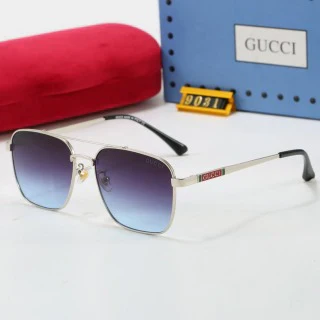 6-color full frame HD lens metal thin frame sunglasses 9031