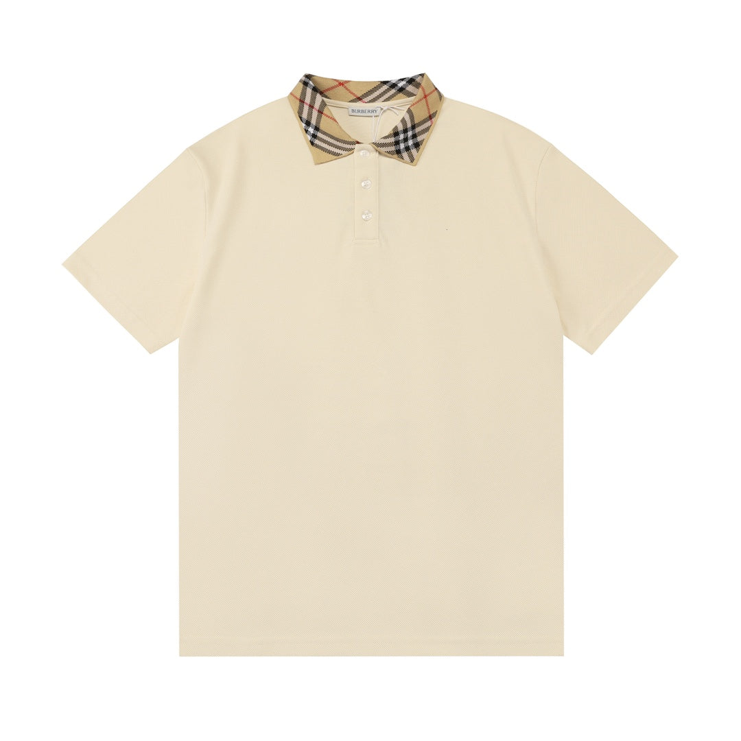 Lapel Cotton Polo Shirt
