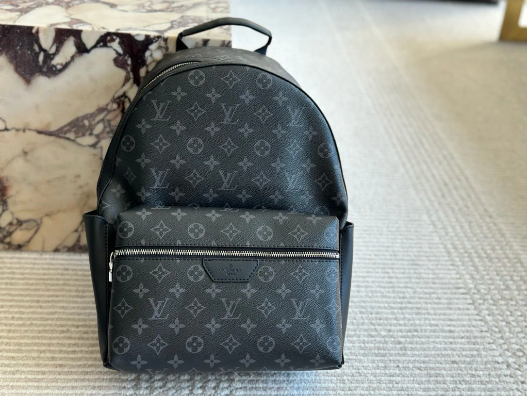 Leather Print Backpack