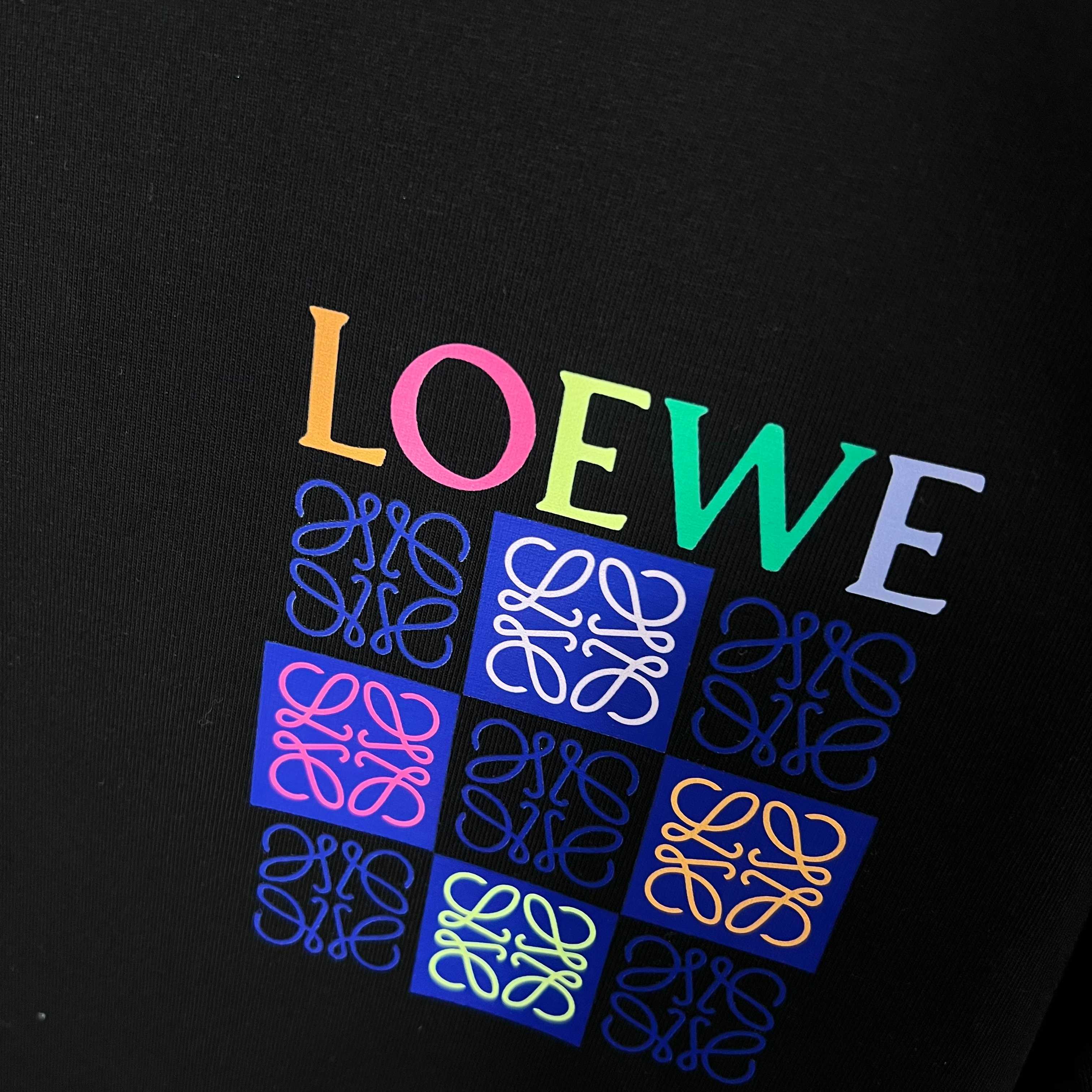 Colorful printed cotton sweatshirt