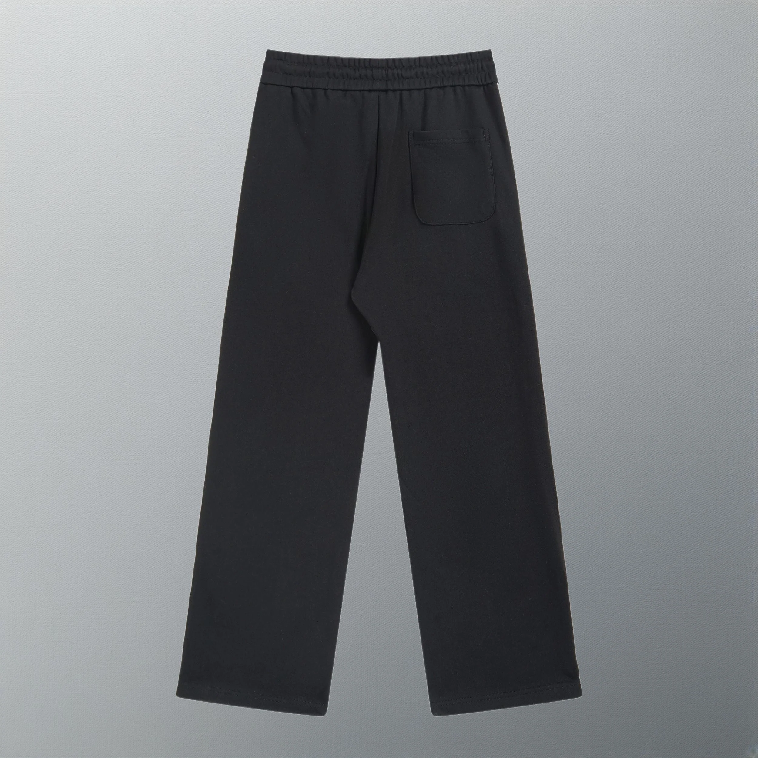 Embroidery drawstring casual trousers