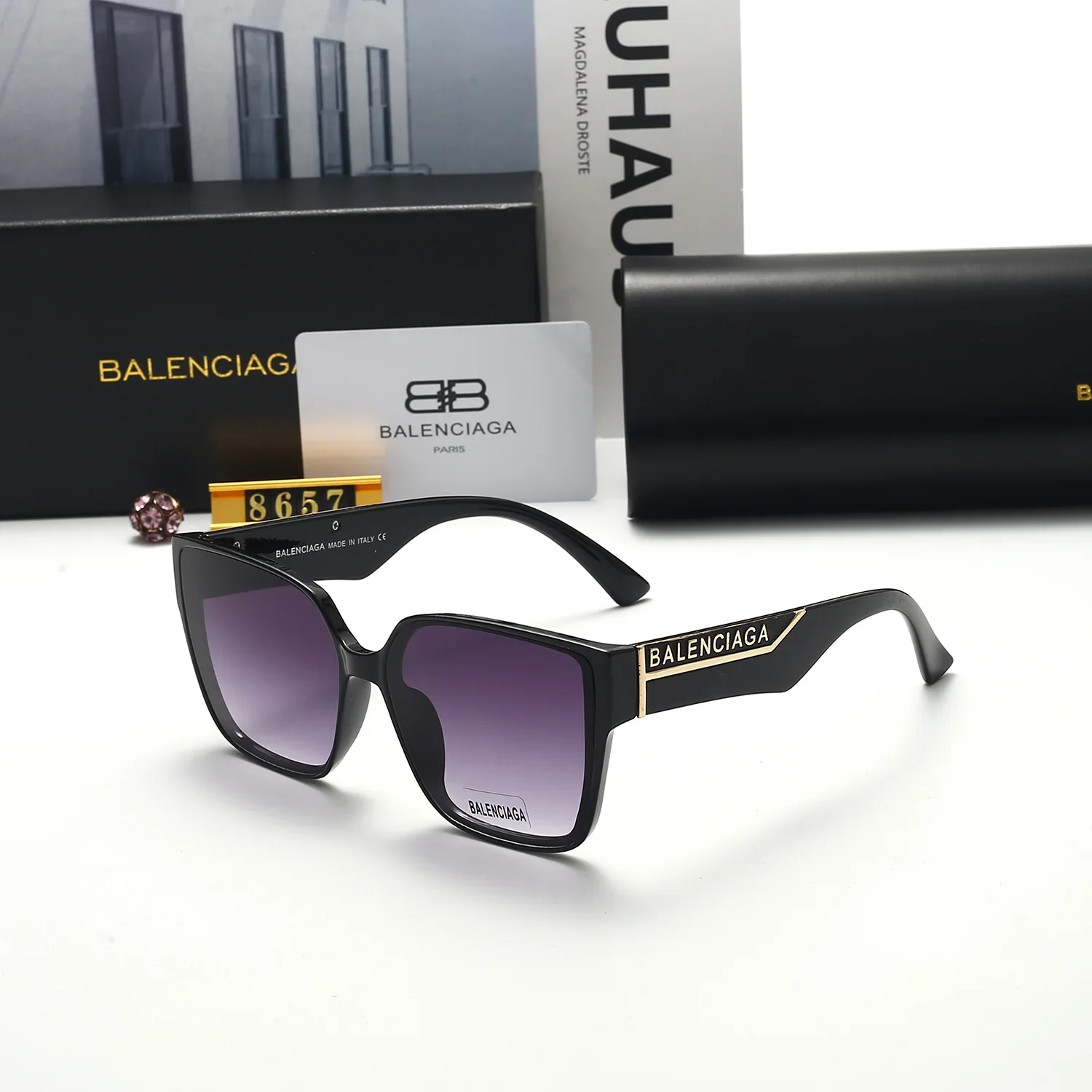 5 colors high-end personalized sunglasses 8657