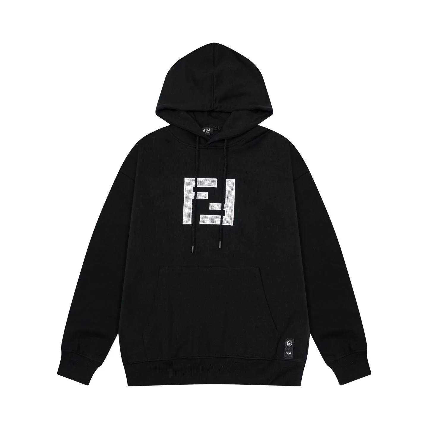 Embroidered cotton sweatshirt