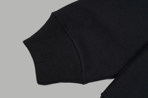 Rhinestone lettering sweatshirt