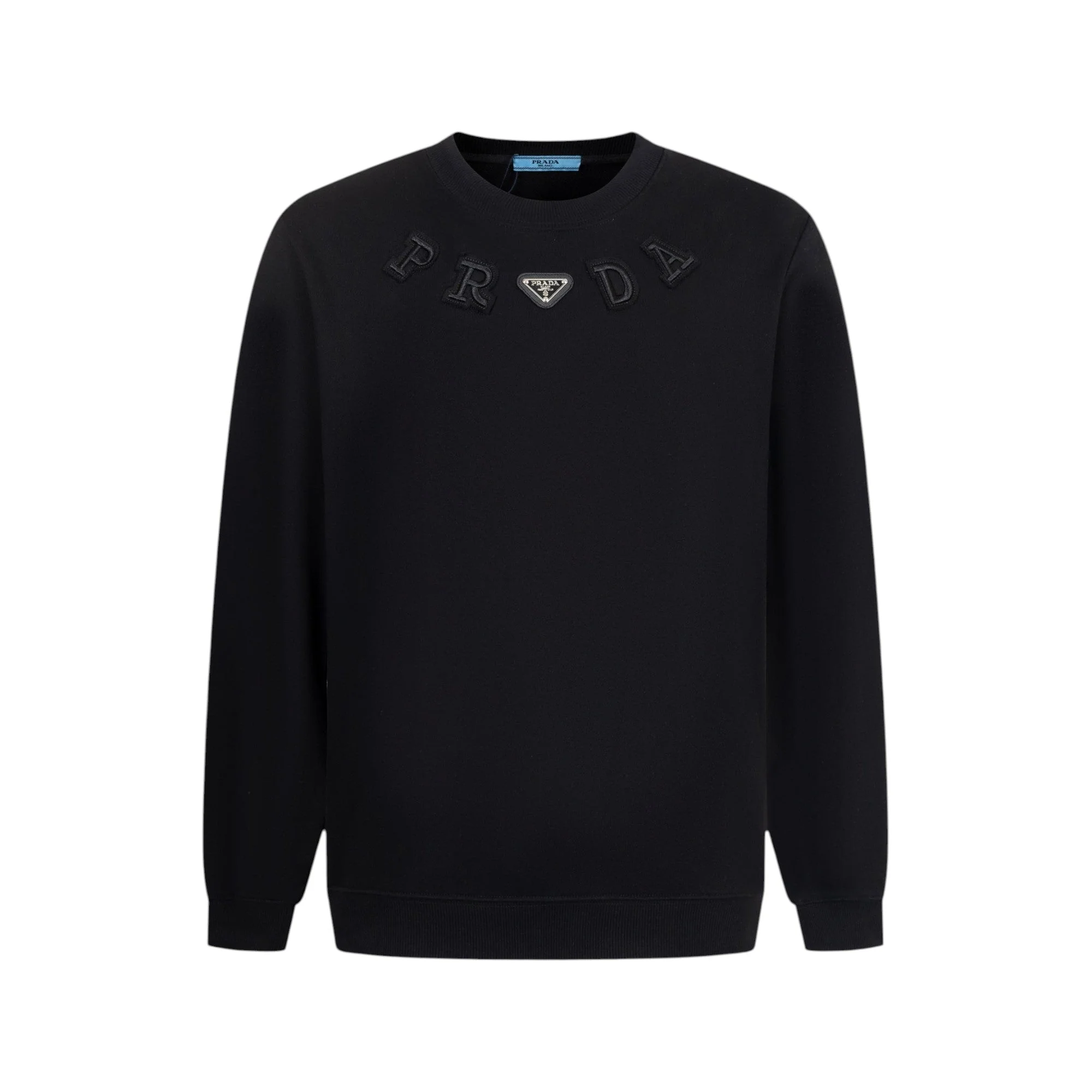 Embroidered cotton sweatshirt