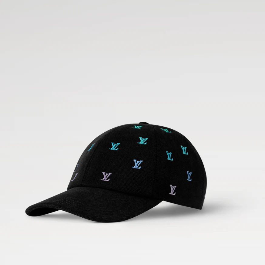 Embroidery lettering baseball cap