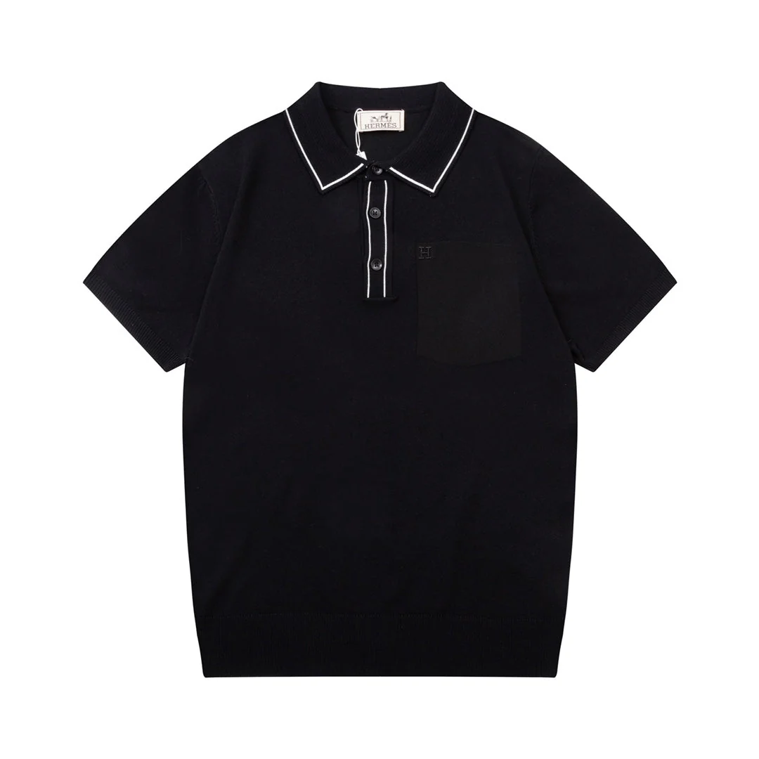 Vintage Knitted POLO Shirt