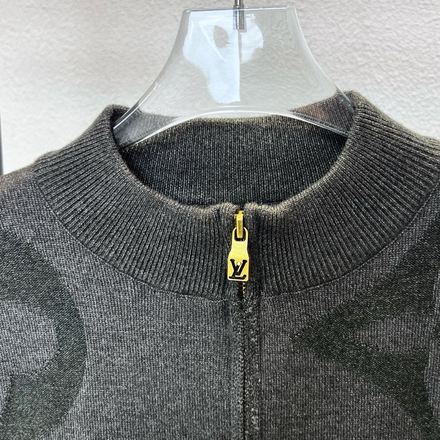jacquard cashmere sweatshirt