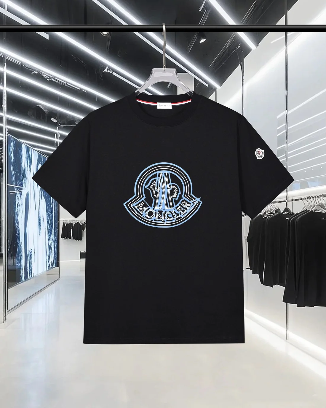 Crew neck cotton T-shirt