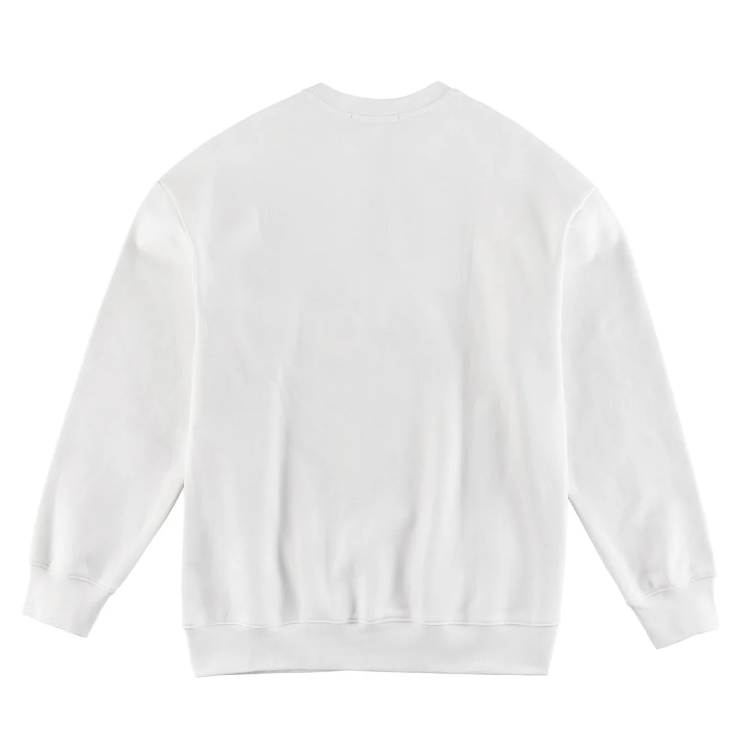 Trendy sneakers patterned sweatshirts