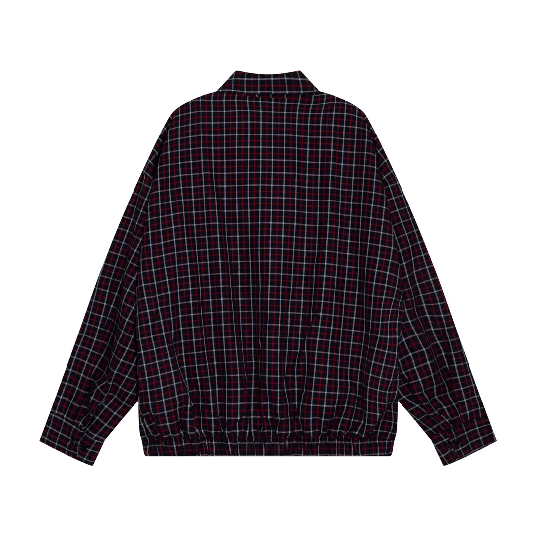 Plaid cotton jacket