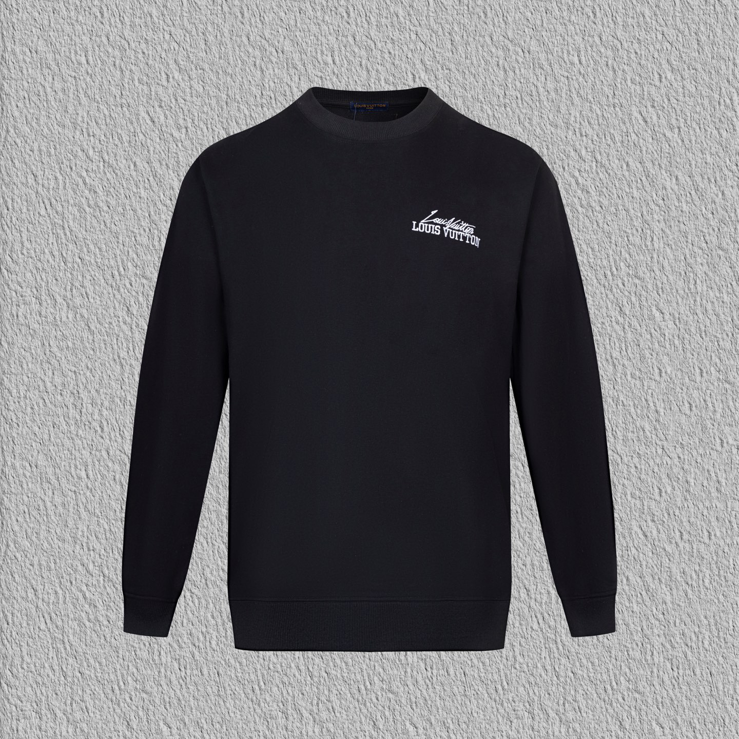 Signature Embroidered Crew Neck Sweatshirt