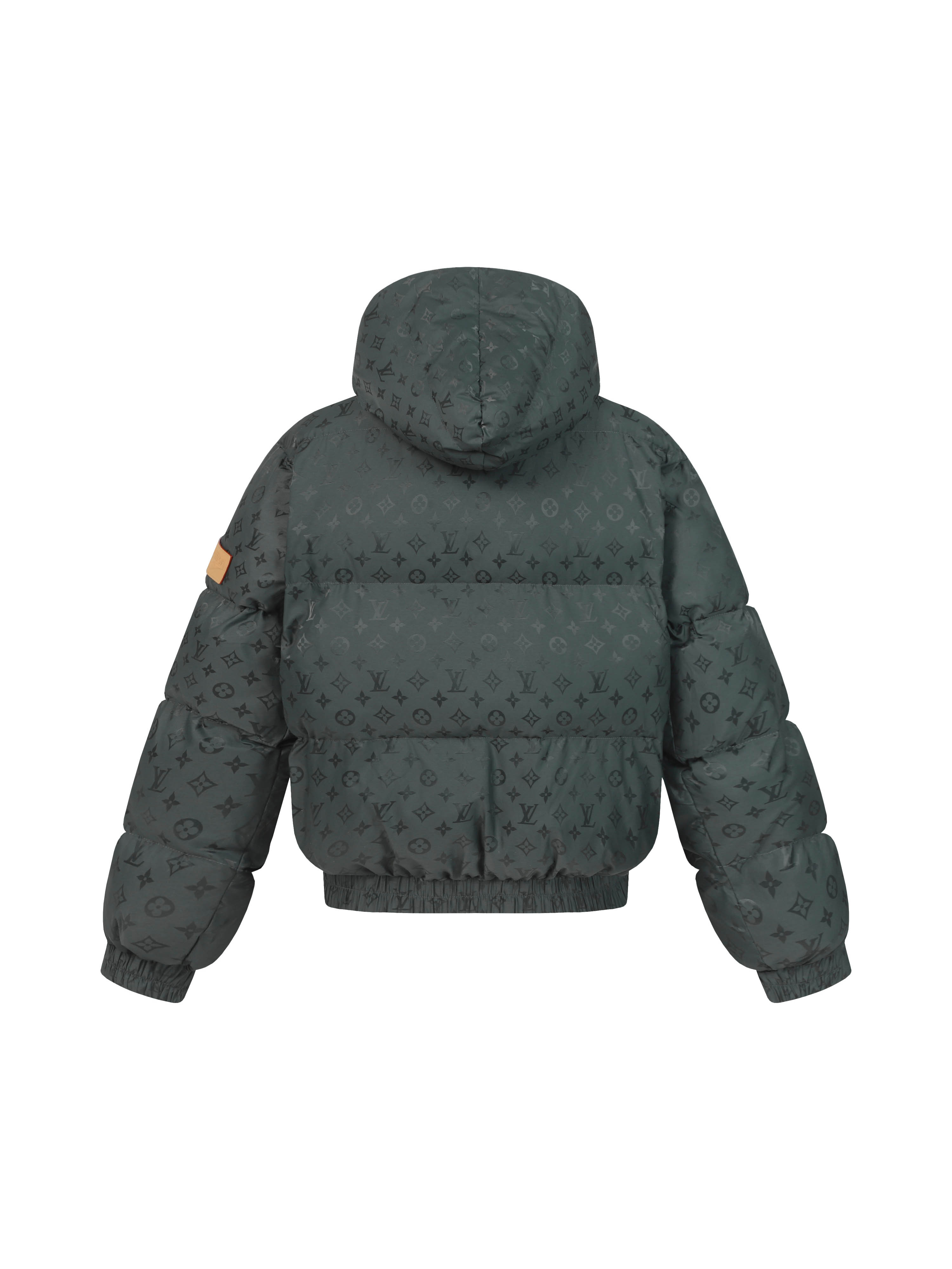 Ski-themed all-over print  jacket