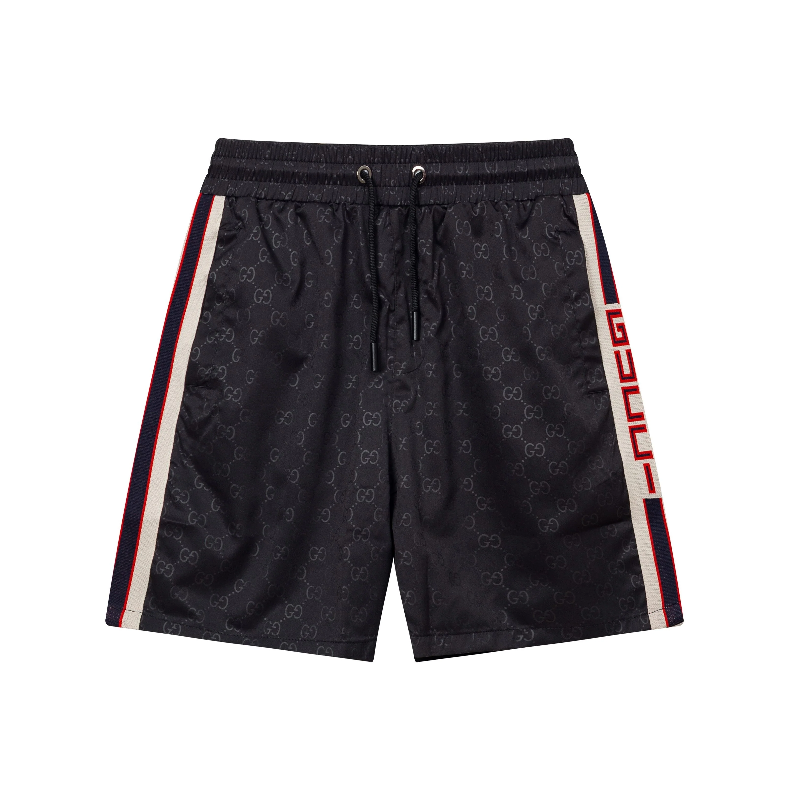 Nylon printed shorts