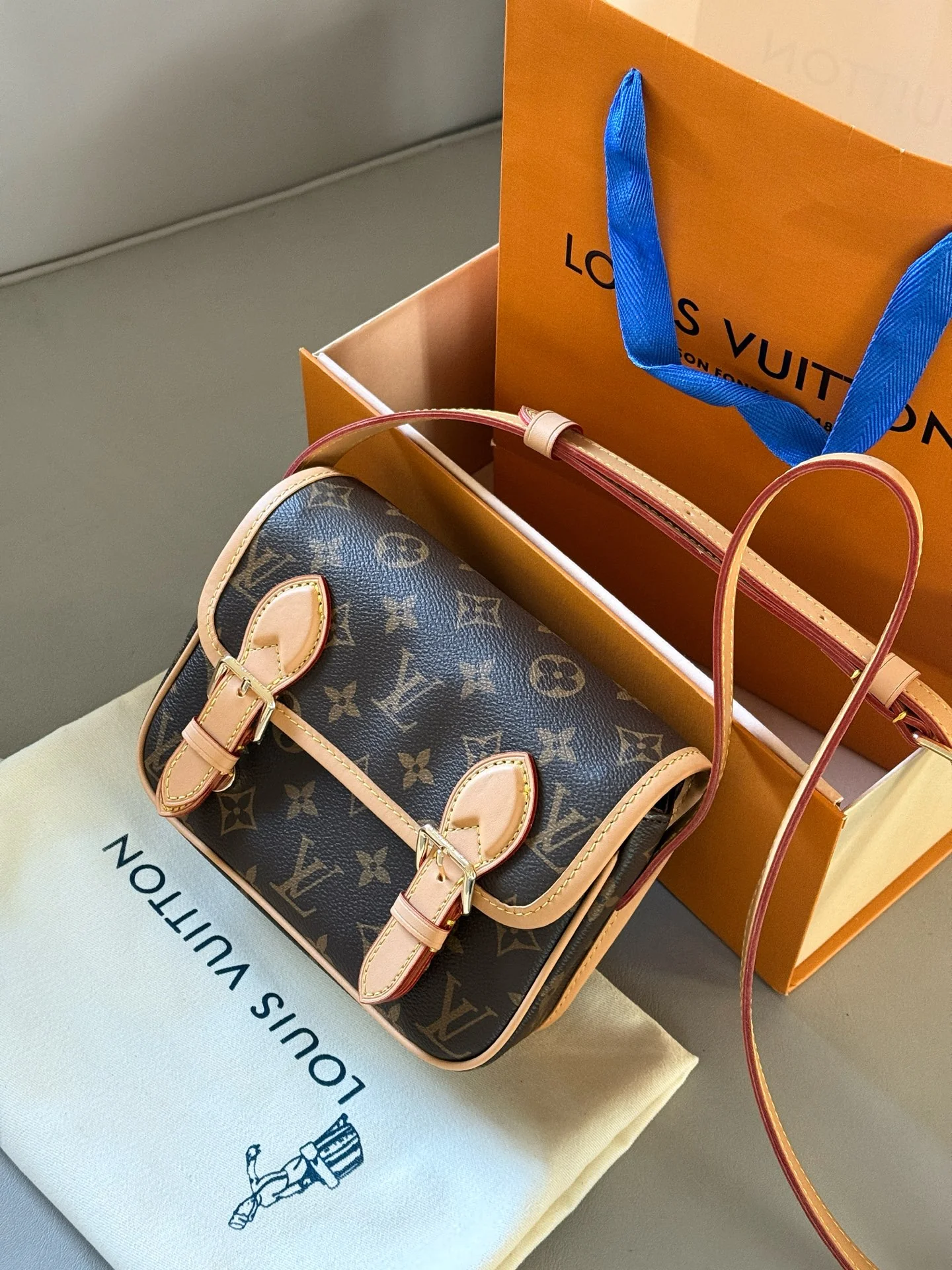 Fashion floral print crossbody bag