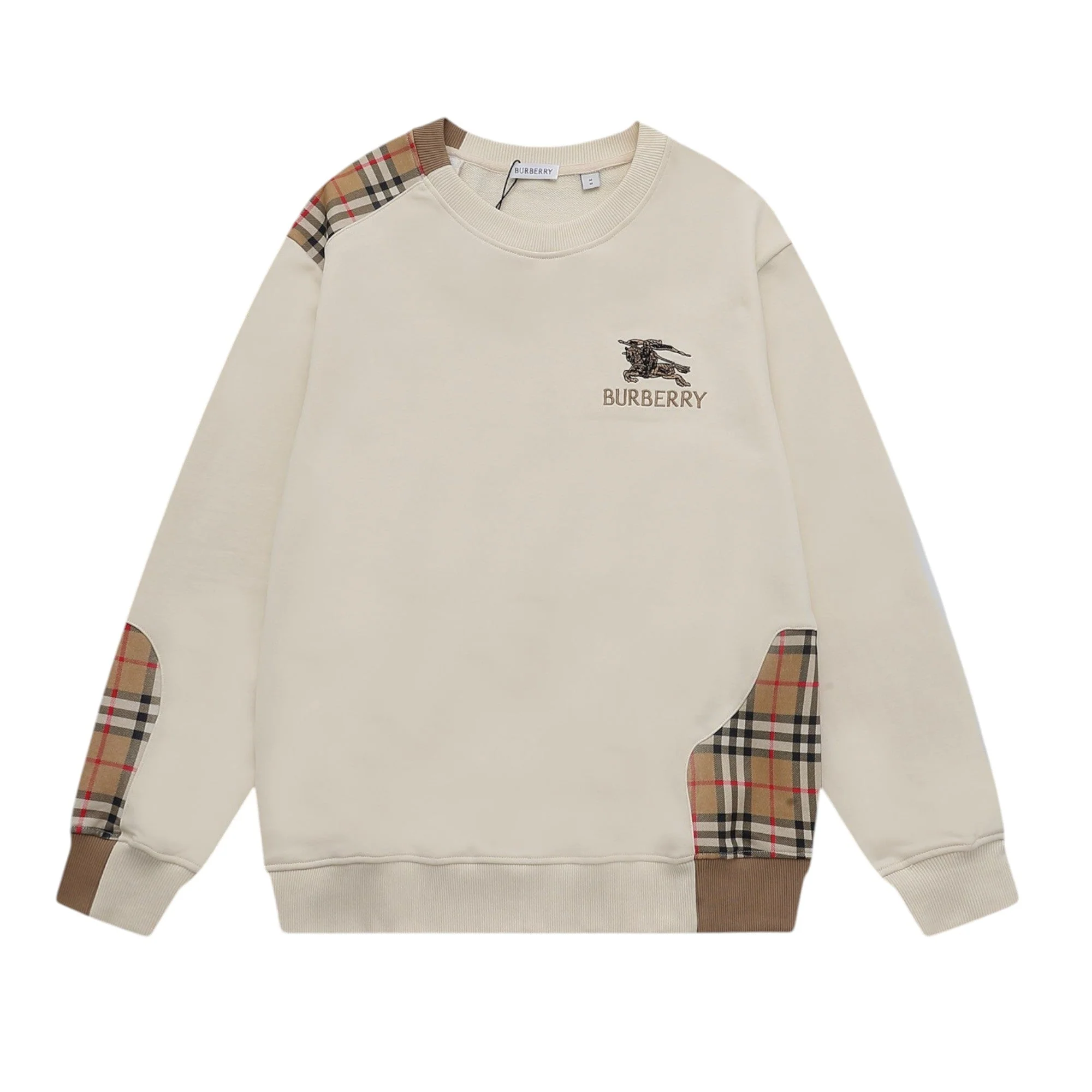 Matching crew neck cotton sweatshirt