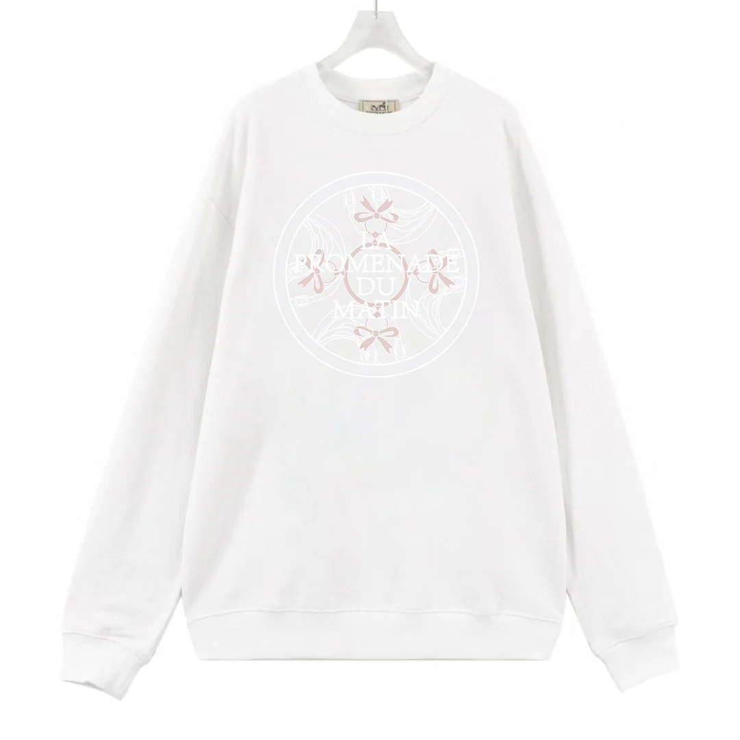 Fashion printed cotton sweatshirt