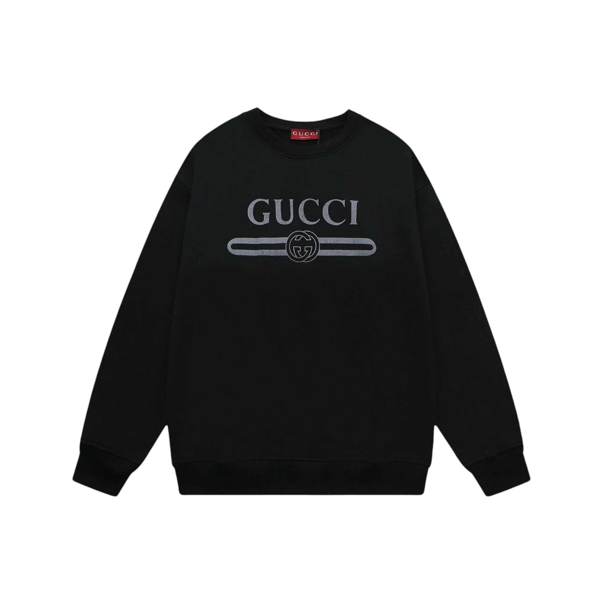 Printed cotton sweatshirt