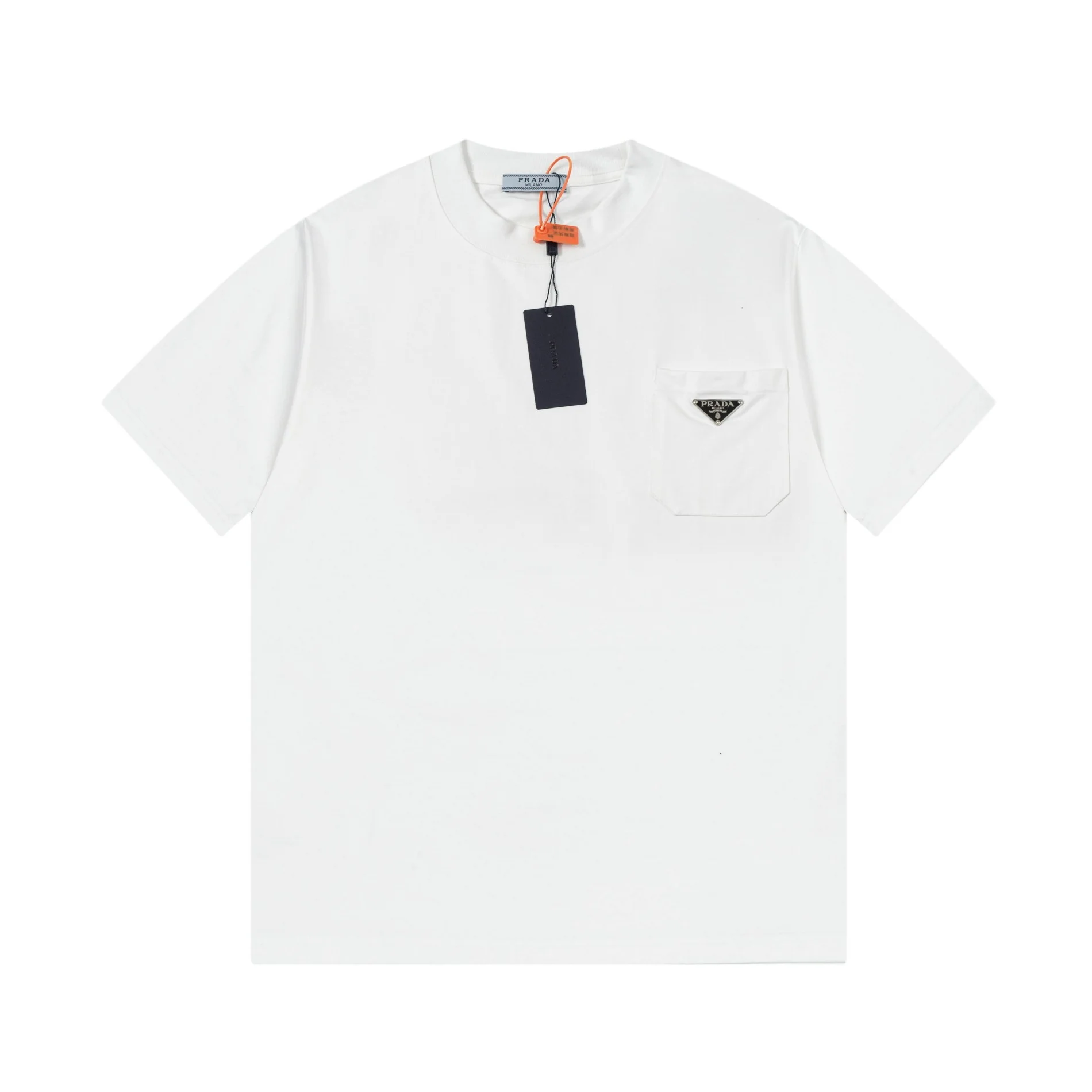 Crew neck cotton T-shirt