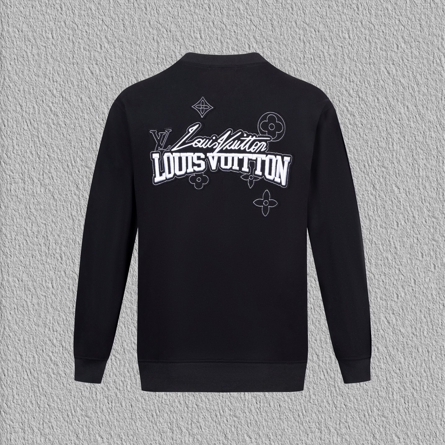 Signature Embroidered Crew Neck Sweatshirt