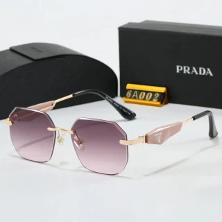 Hot sale metal frameless prism sunglasses 6A002