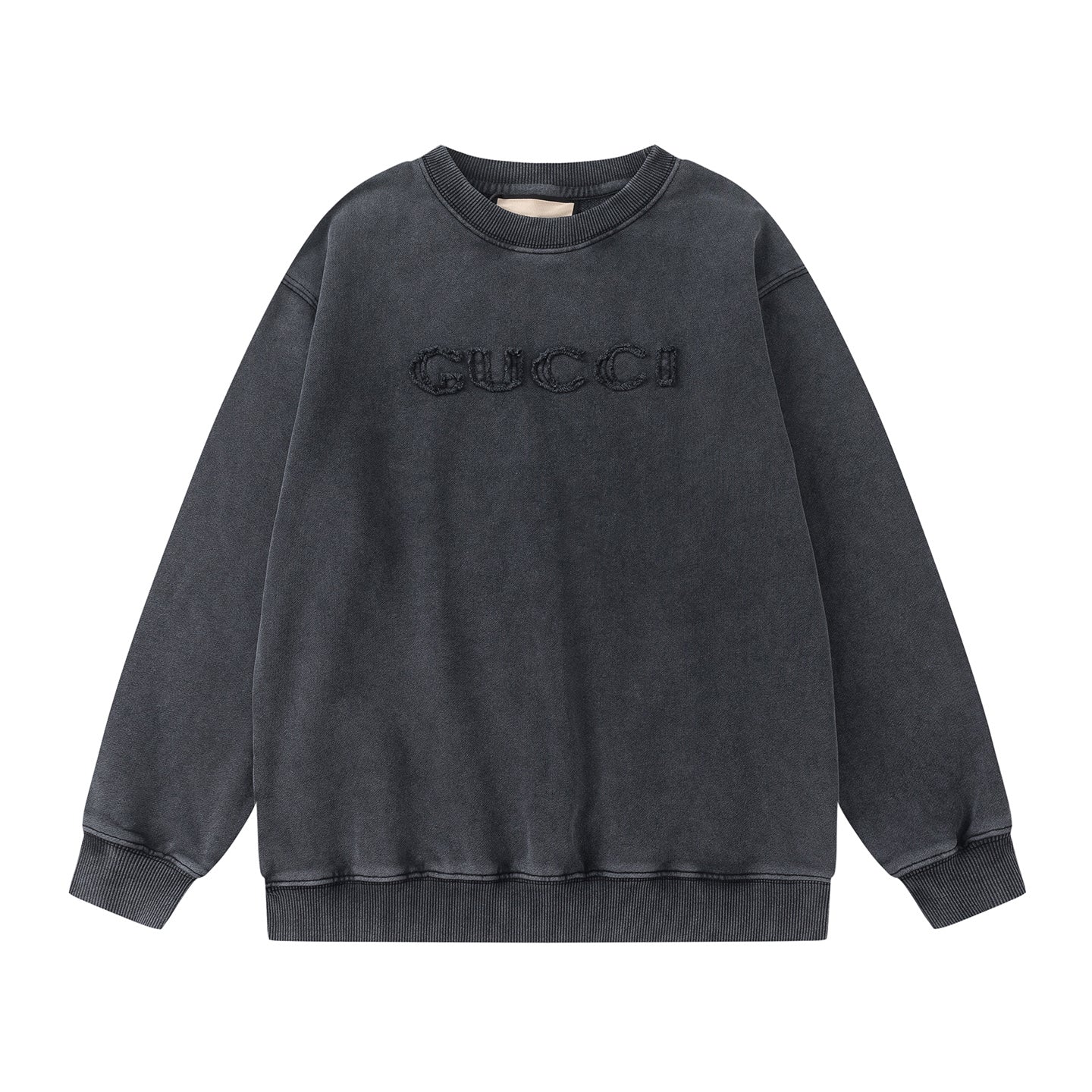 Washed cotton sweatshirt