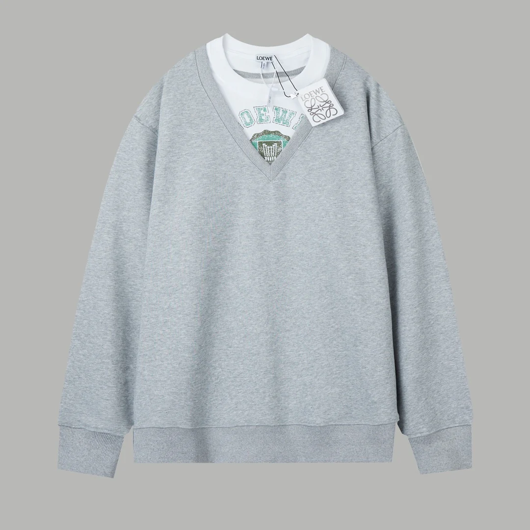 Fashionable printed cotton sweatshirt