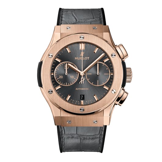 Hublot Classic Fusion Racing Grey Chronograph King Gold Ref. # 521.OX.7081.LR