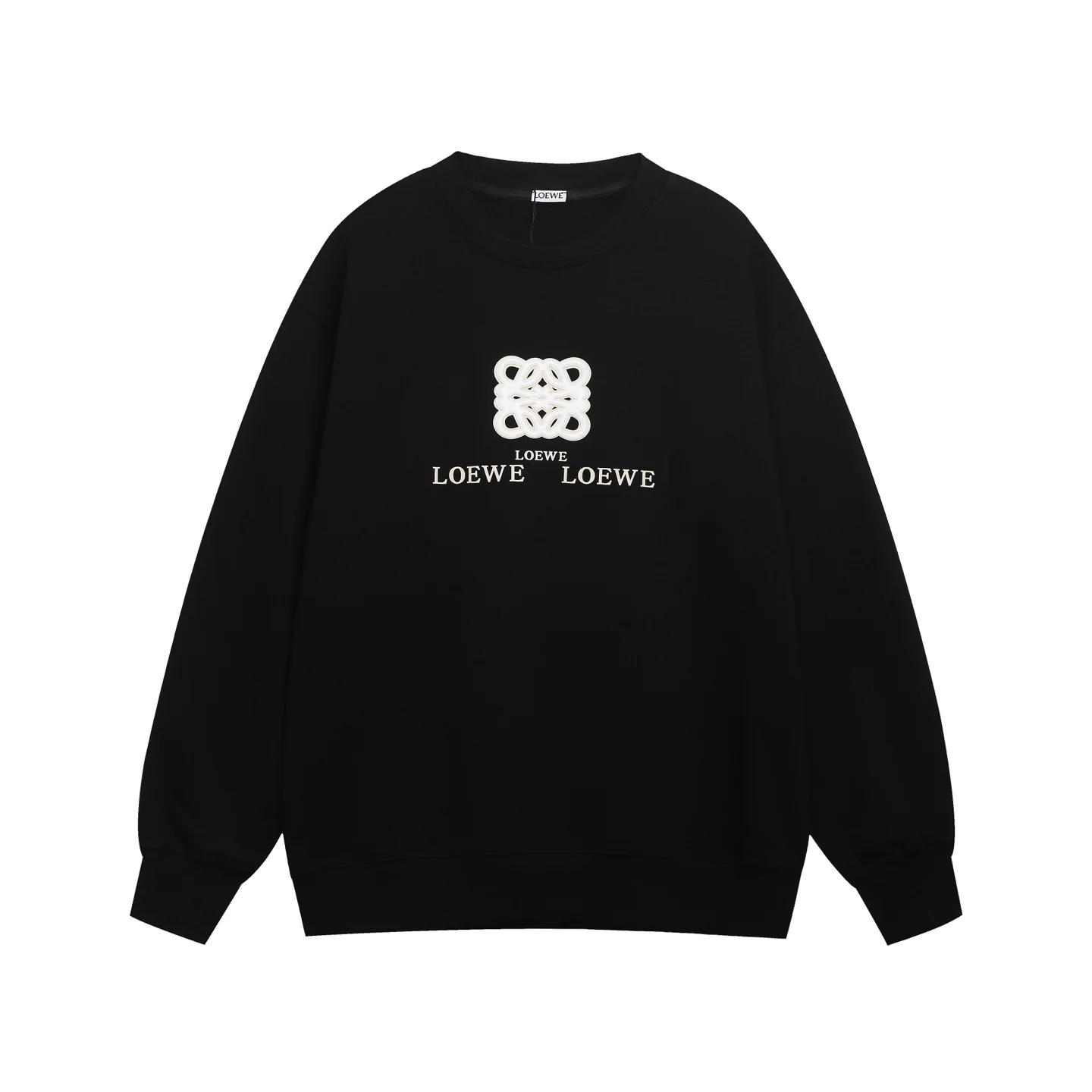 Offset printed cotton sweatshirt