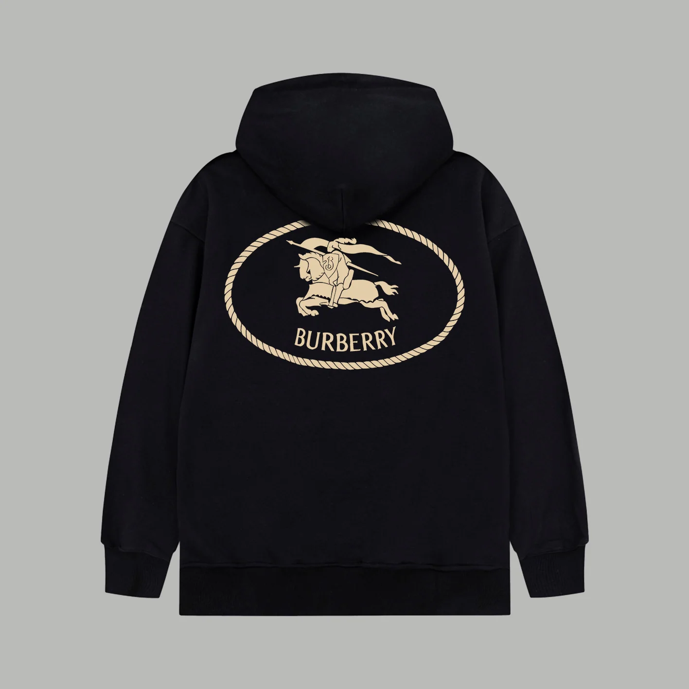 Printed zip-up hooded sweatshirt