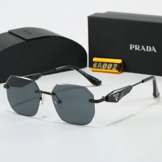 Hot sale metal frameless prism sunglasses 6A002