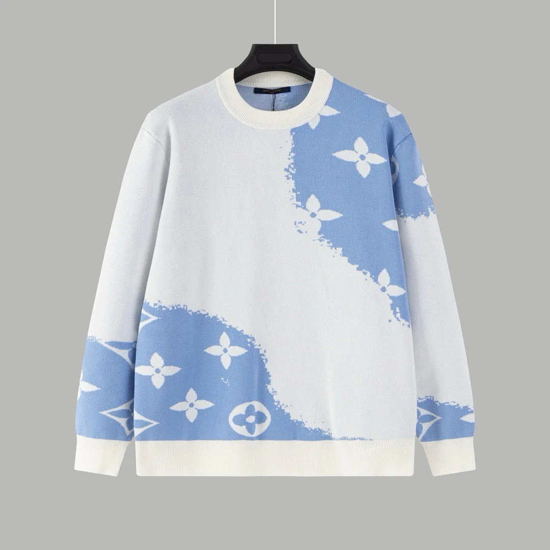 Gradient Print Sweater
